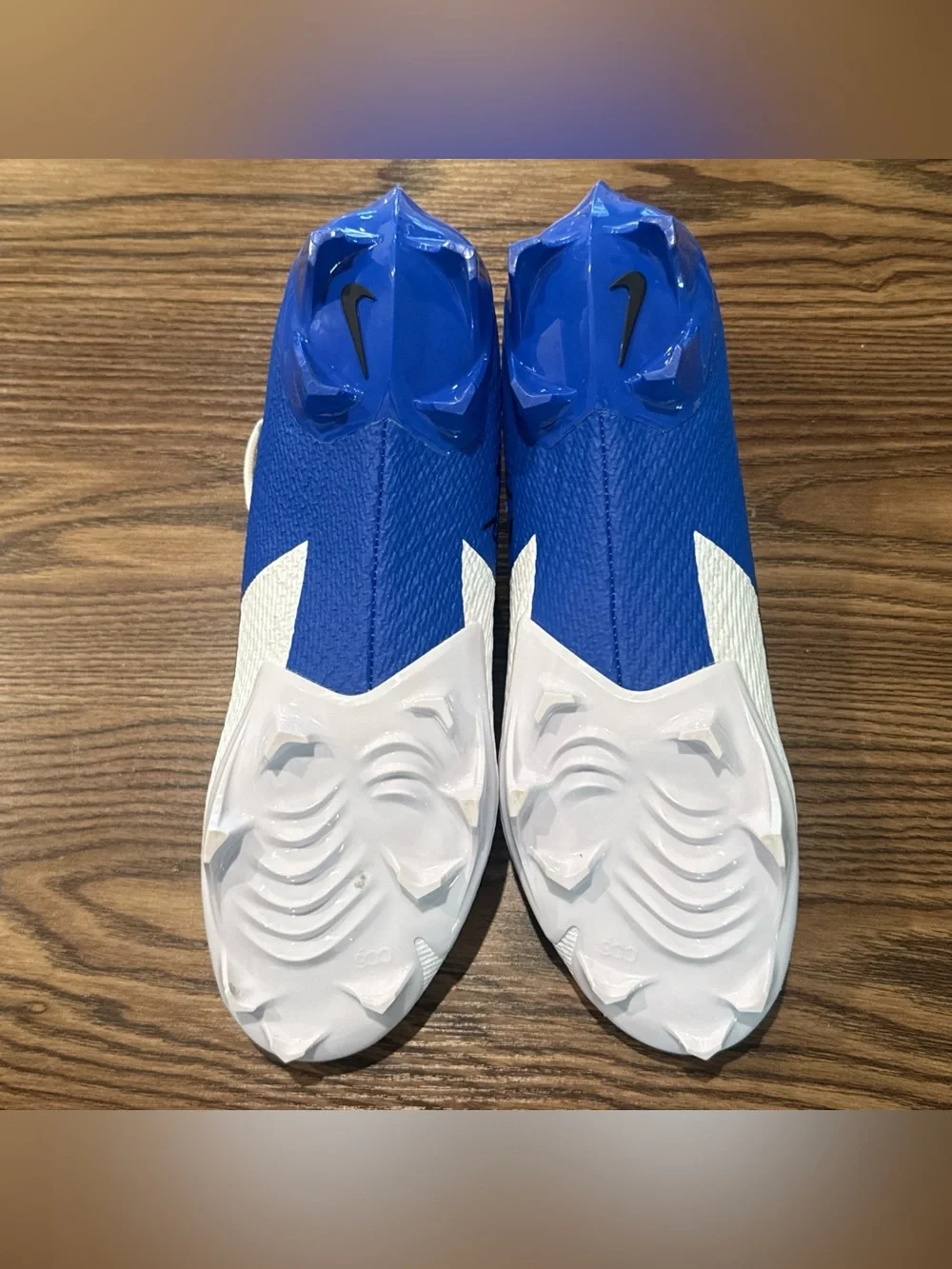 Size 12 Nike Vapor Edge Speed 360 2 Football Cleats White Hyper Royal FQ4045-105